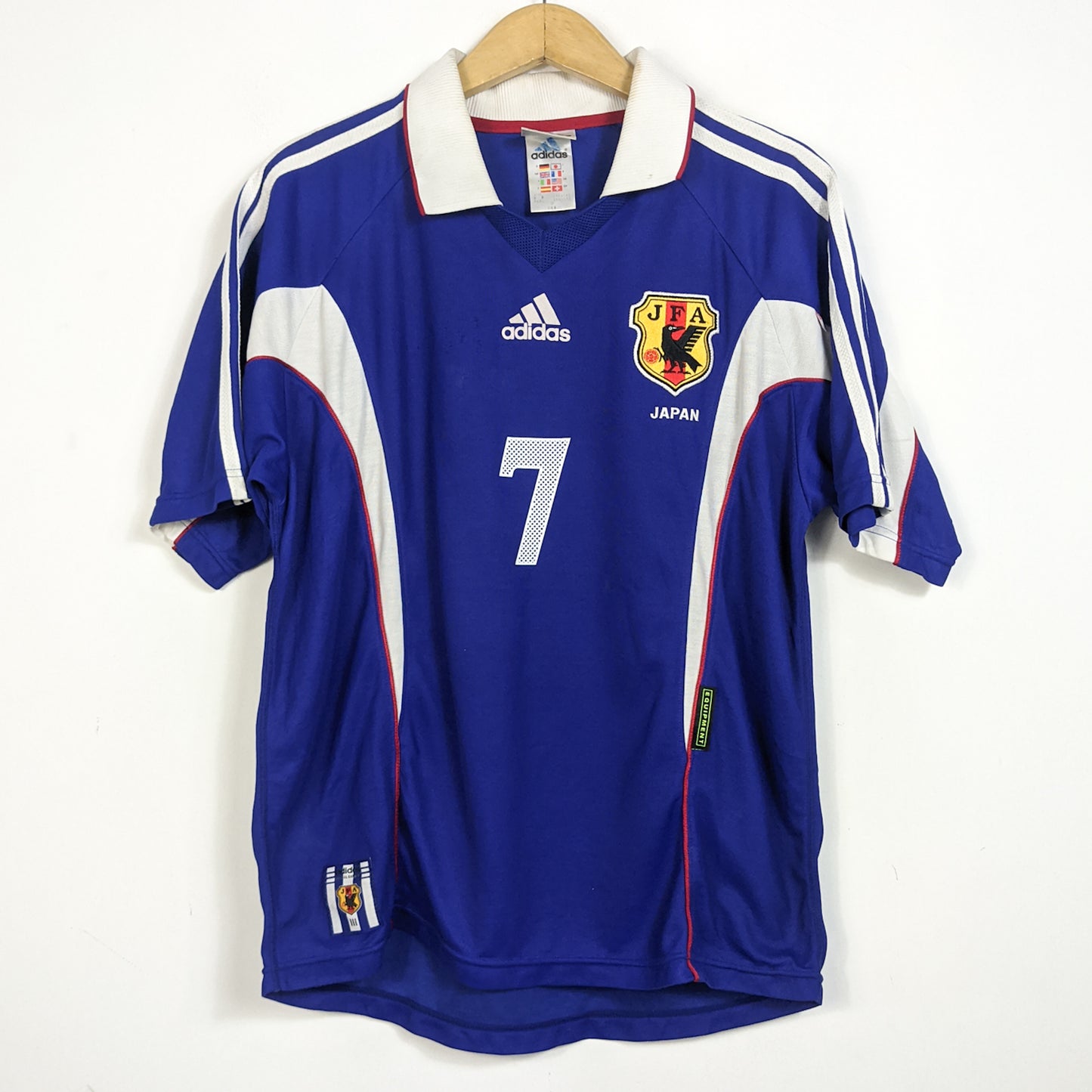 Original Japan 1999/00 Home - Nakata #7 Size fit L (Player Issue)