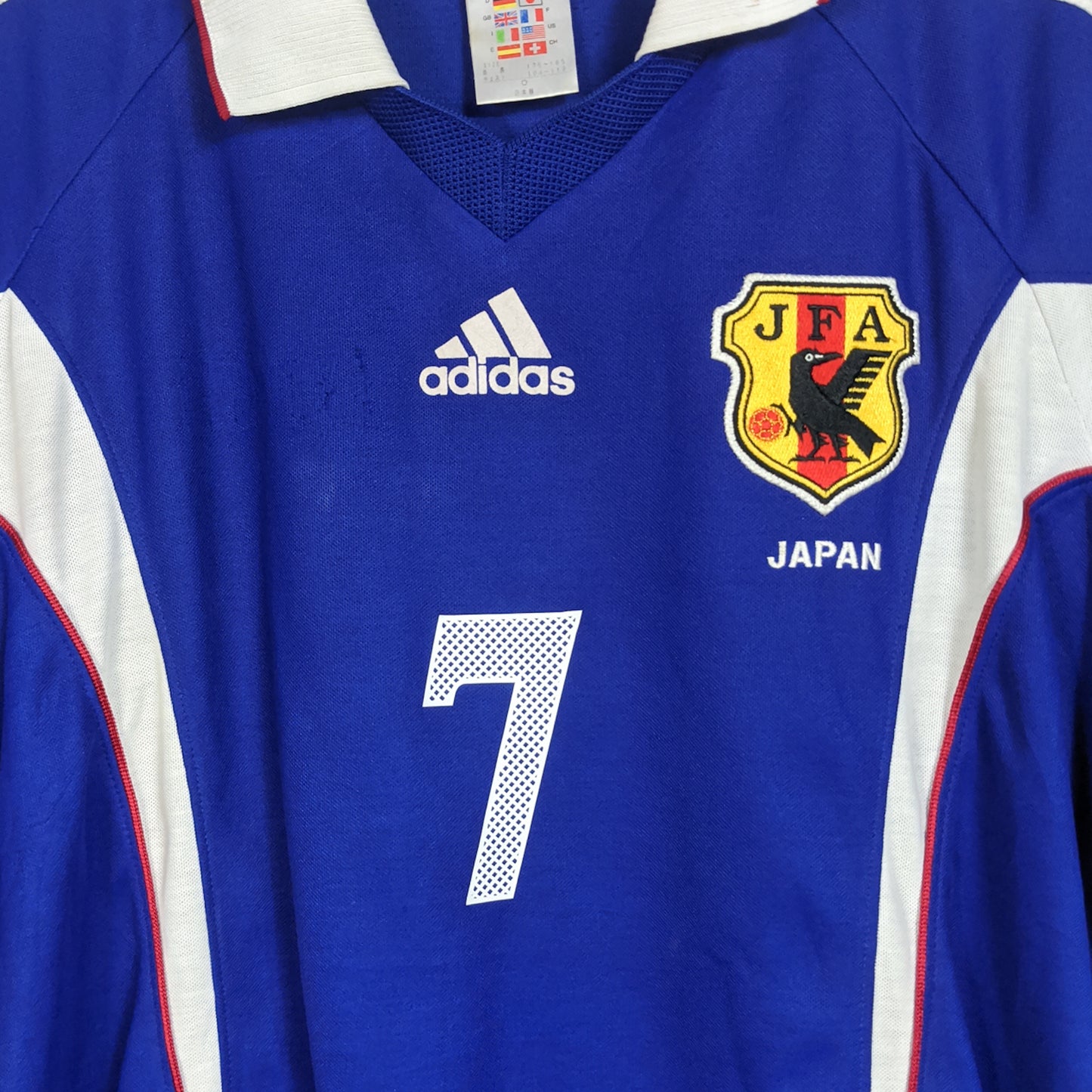 Original Japan 1999/00 Home - Nakata #7 Size fit L (Player Issue)