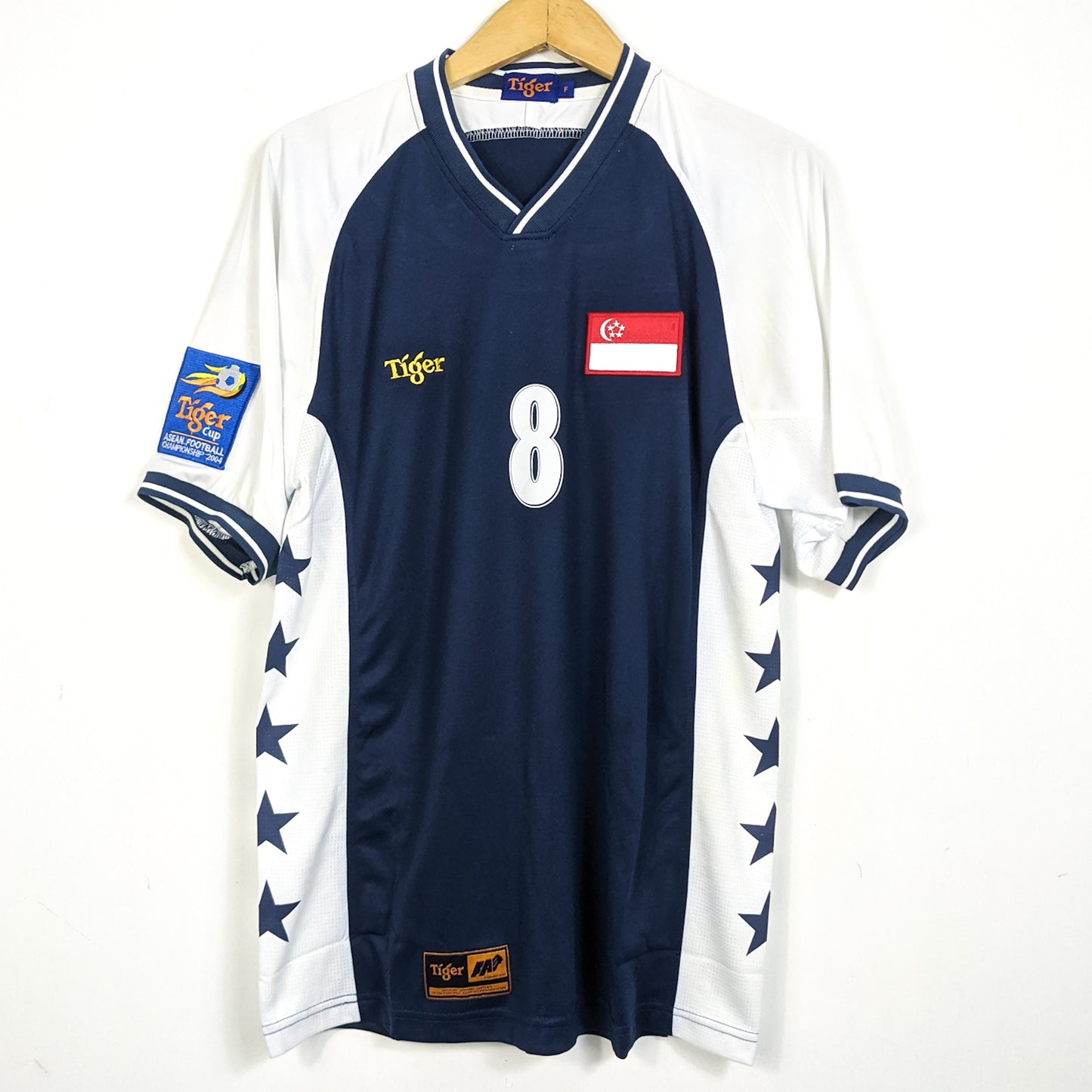 Original Singapore 2004 Away - Alam Shah #8 Size fit L