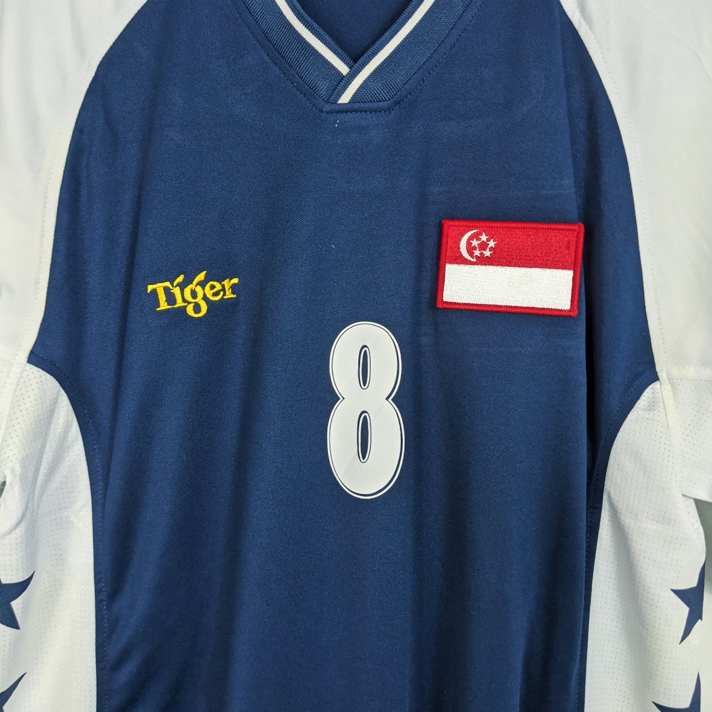 Original Singapore 2004 Away - Alam Shah #8 Size fit L