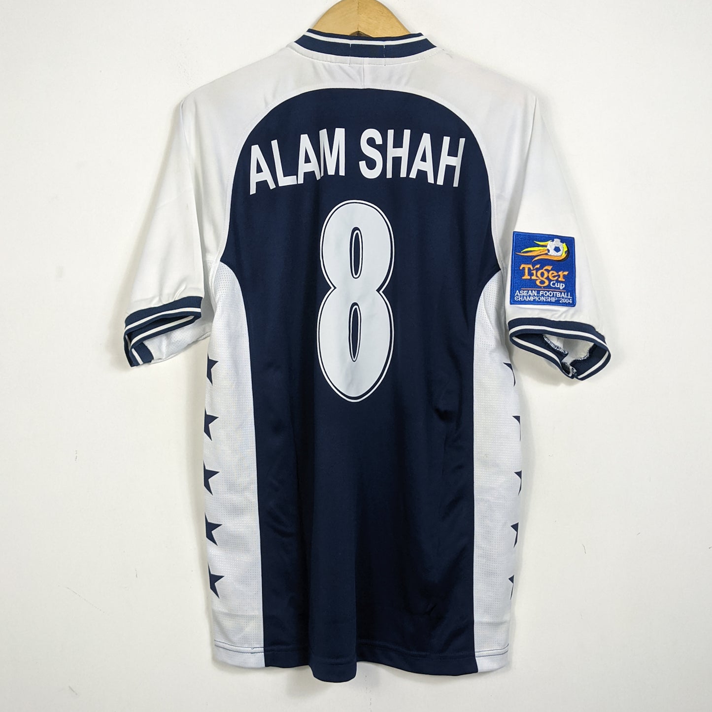 Original Singapore 2004 Away - Alam Shah #8 Size fit L