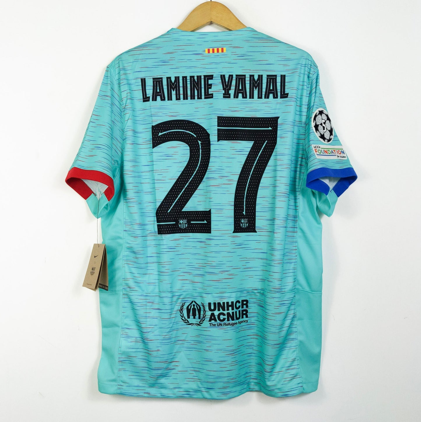 Original Barcelona 2023/24 Third - Lamine Yamal #27 Size XL (Bnwt)