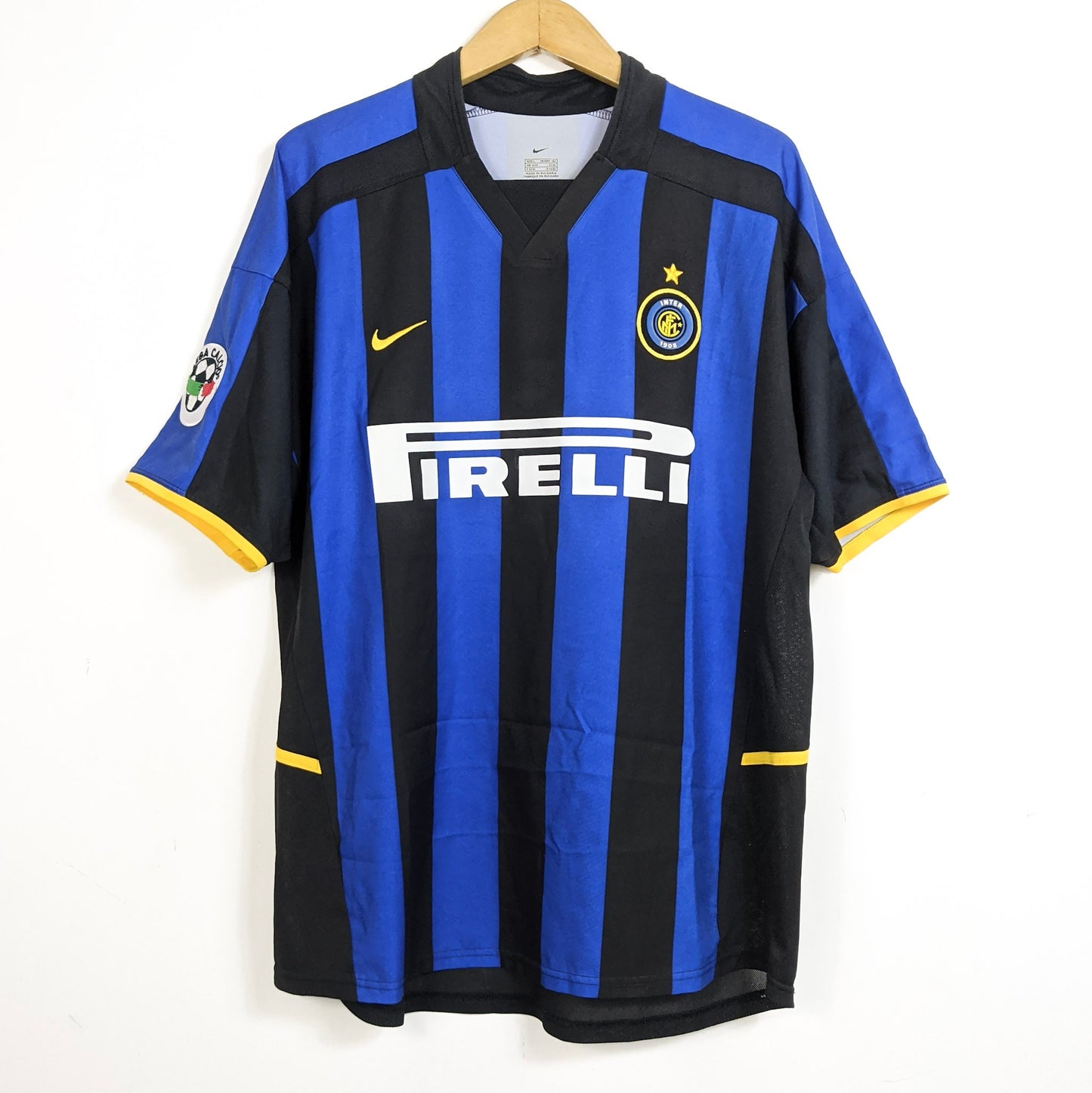 Original Inter Milan 2002/03 Home - Batistuta #19 Size L