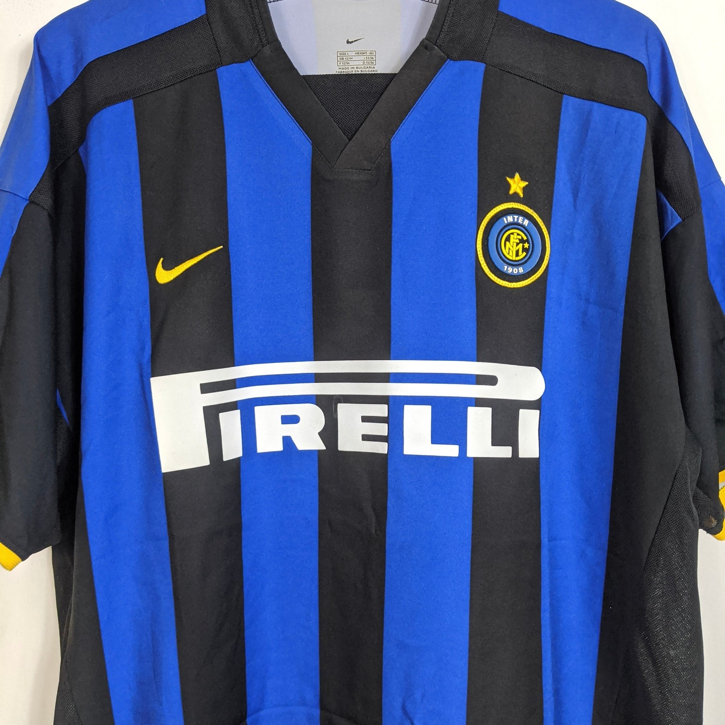 Original Inter Milan 2002/03 Home - Batistuta #19 Size L
