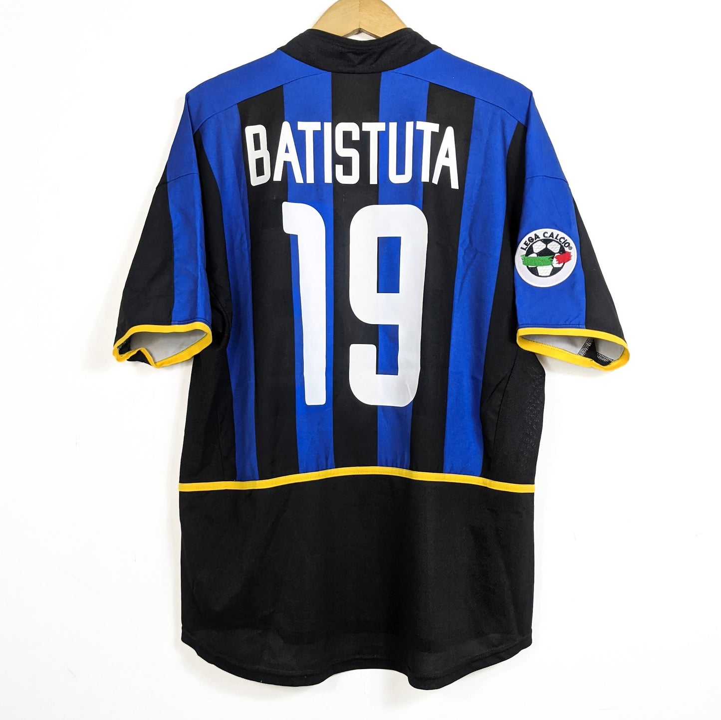 Original Inter Milan 2002/03 Home - Batistuta #19 Size L