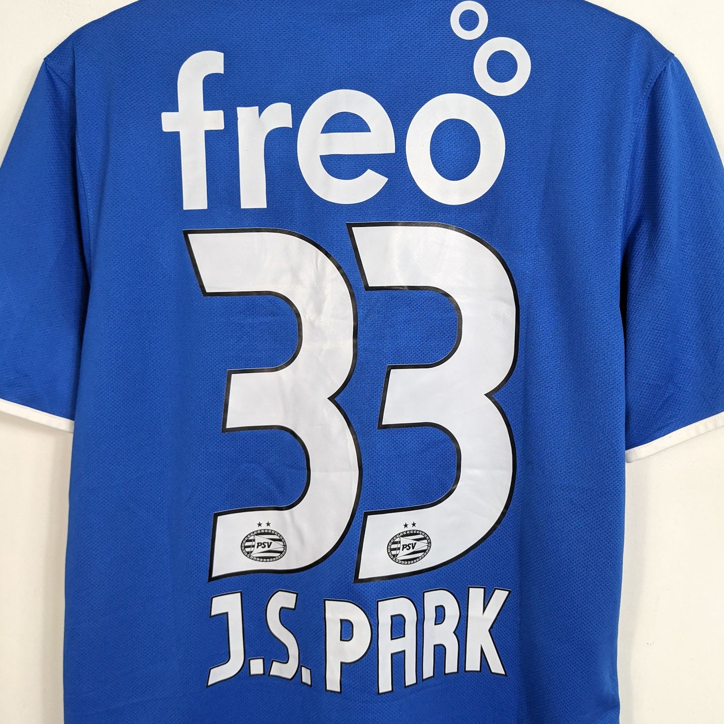 Original PSV Eindhoven 2014/15 Third - J.S Park #33 Size L (Player Issue)