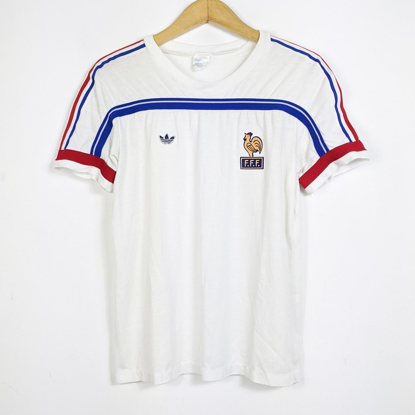 Original France 1986 Pre Match Shirt - Size S