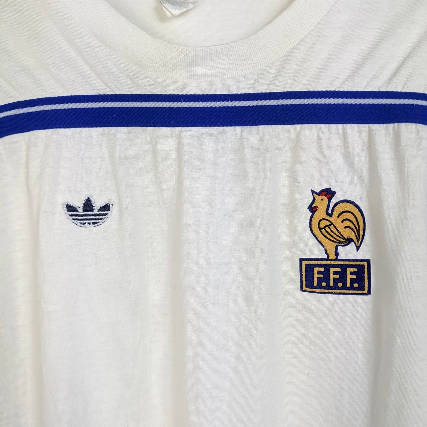 Original France 1986 Pre Match Shirt - Size S