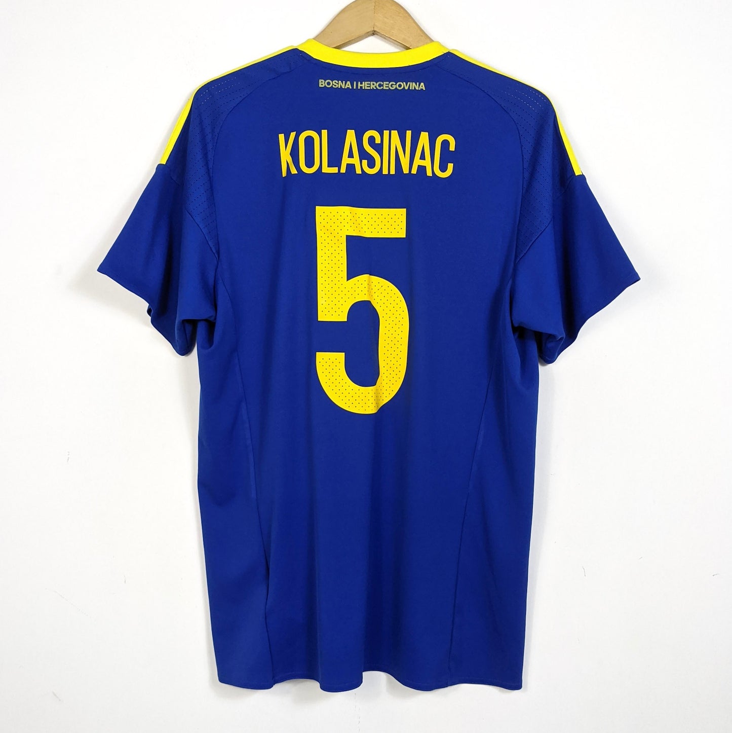 Original Bosnia and Herzegovina 2016/17 Home - Kolasinac #5 Size L