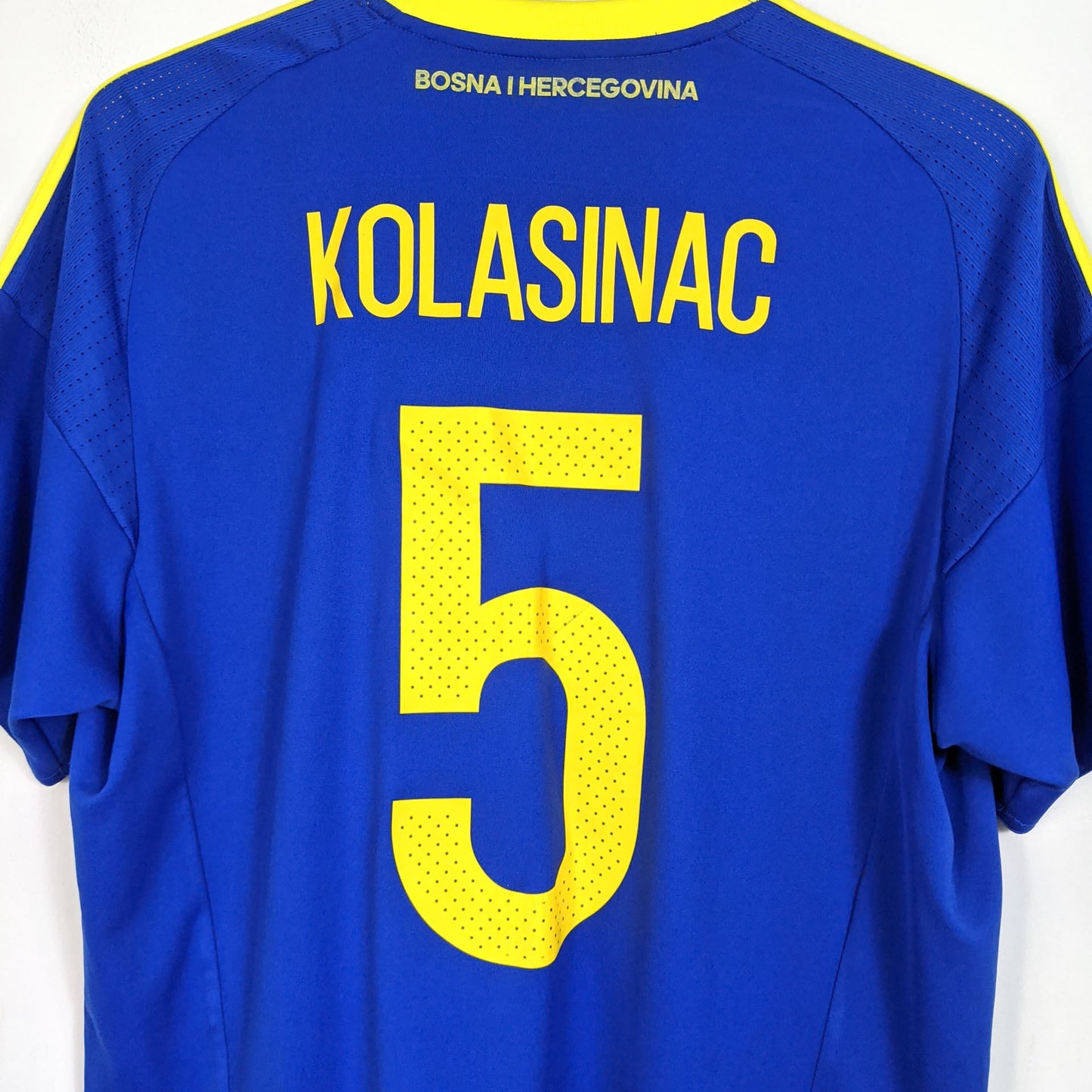 Original Bosnia and Herzegovina 2016/17 Home - Kolasinac #5 Size L