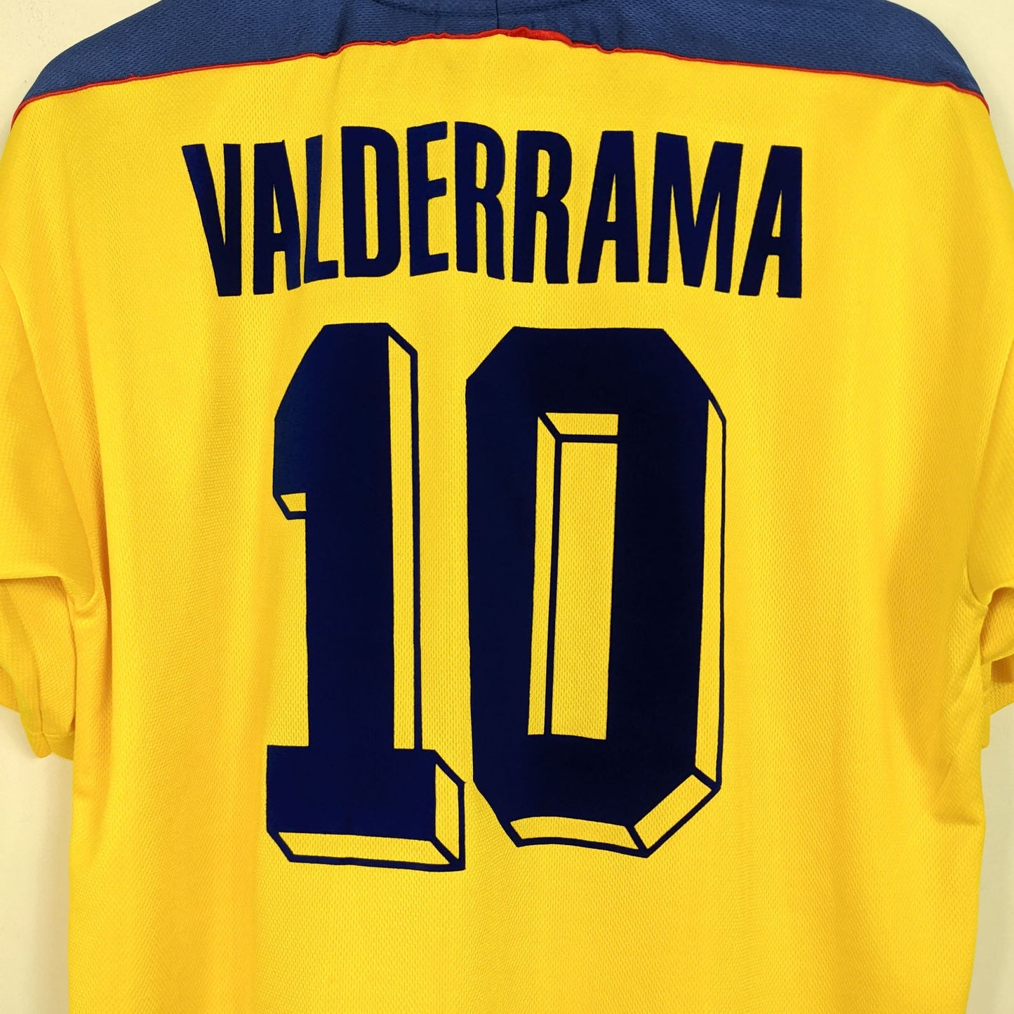 Original Colombia 1998 Home - Valderrama #10 Size L