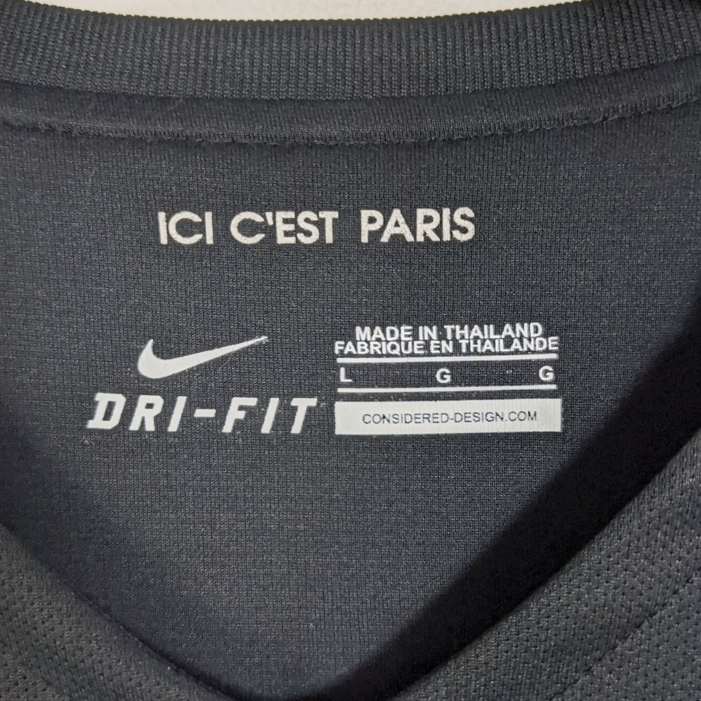 Original Paris Saint-Germain 2015/16 Third - Ibrahimovic #10 Size L