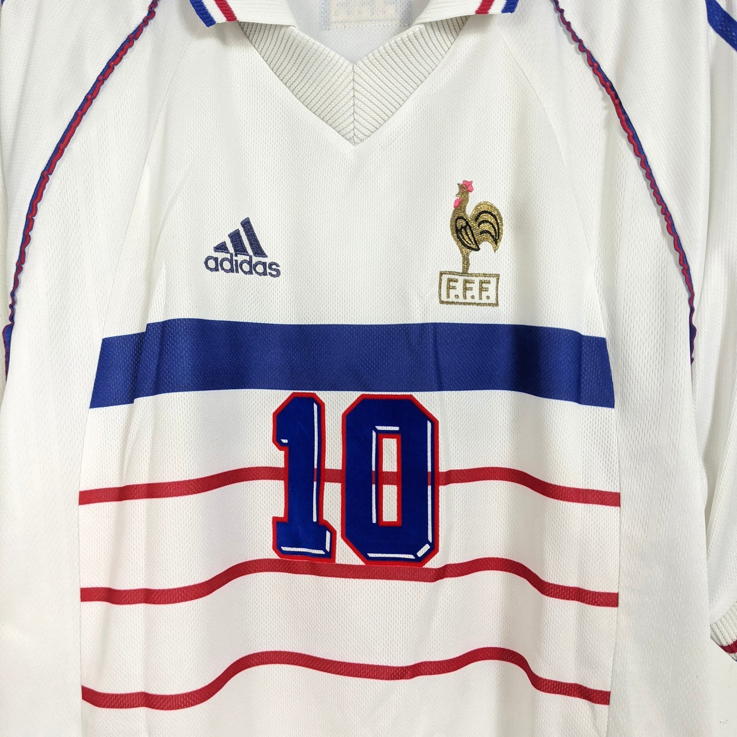 Original France 1998 Away - Zidane #10 Size L