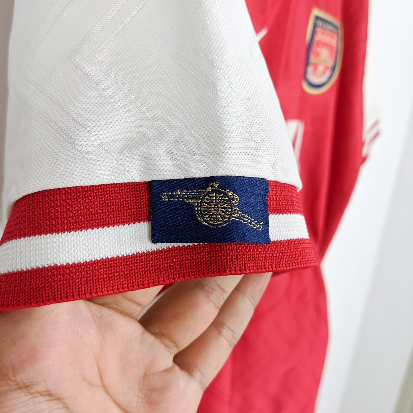 Original Arsenal 1996/98 Home - Vieira #4 Size M