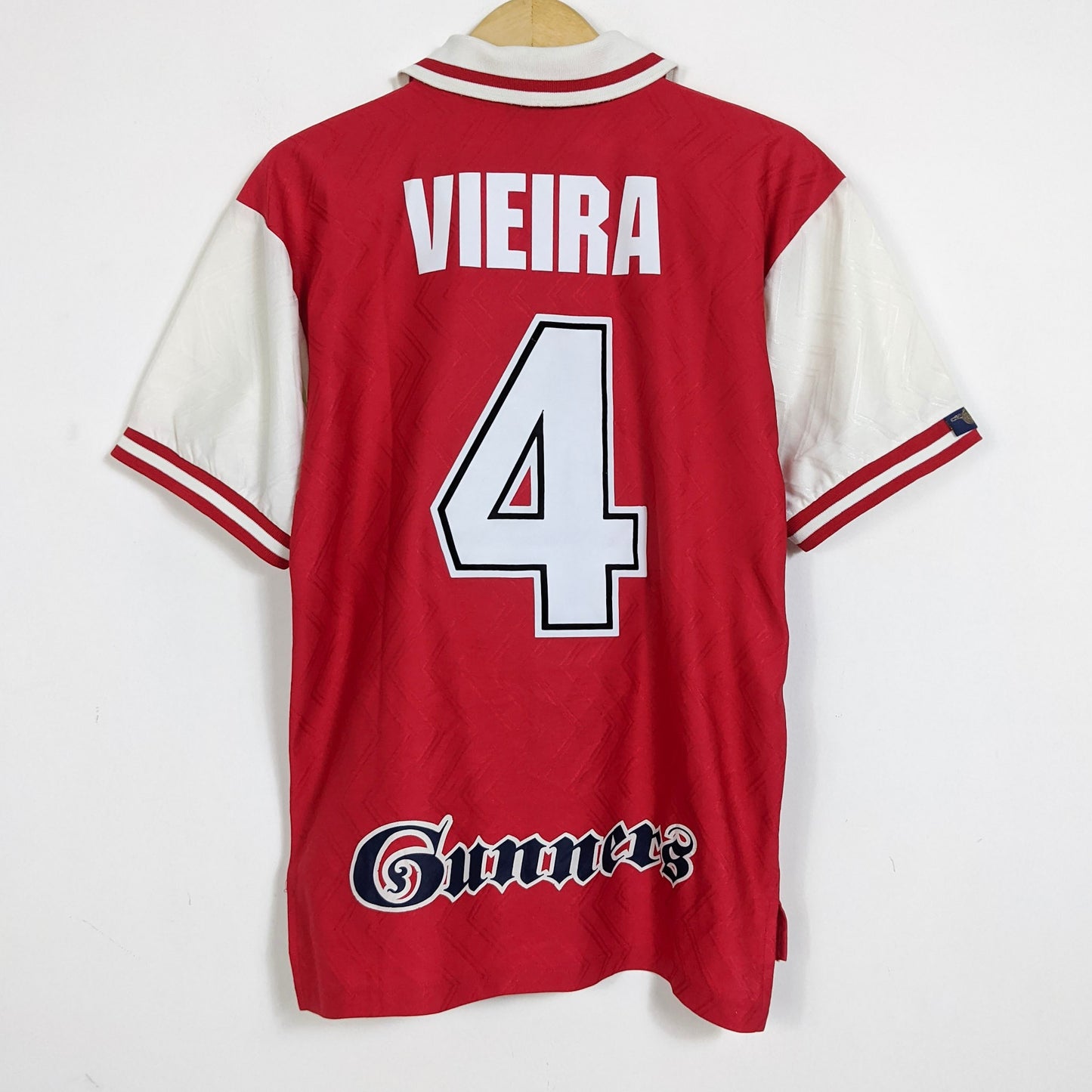 Original Arsenal 1996/98 Home - Vieira #4 Size M