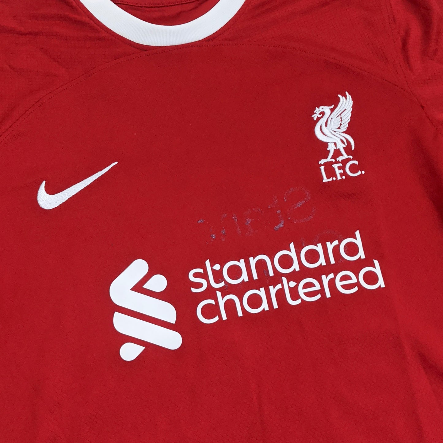 Original Liverpool 2023/24 Home - Diogo Jota #20 Size M Boys