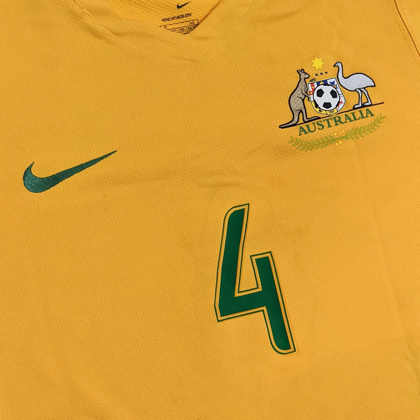 Original Australia 2006/08 Home - Cahill #4 Size M Boys