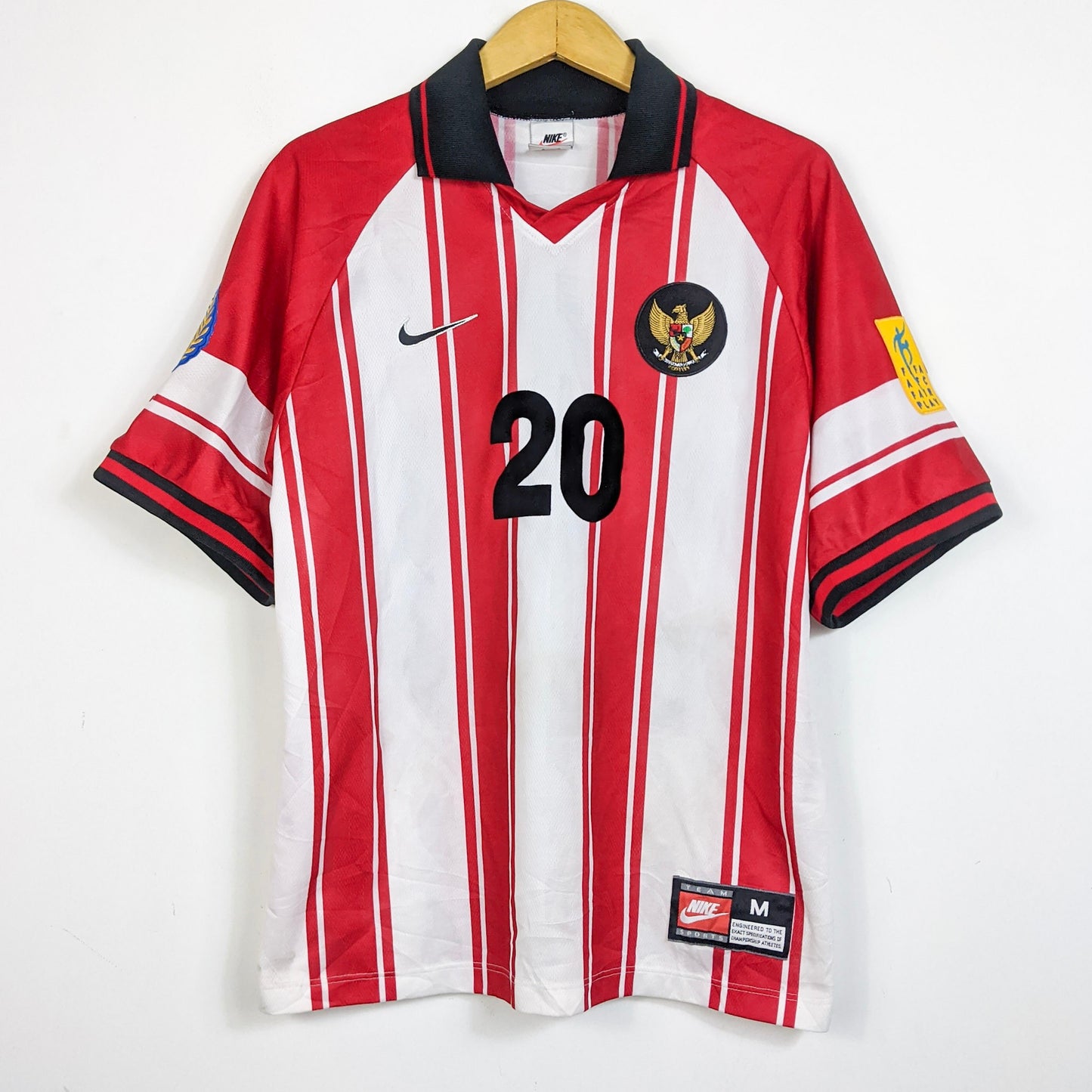 Original Indonesia 2003 Home - Bambang Pamungkas #20 Size M