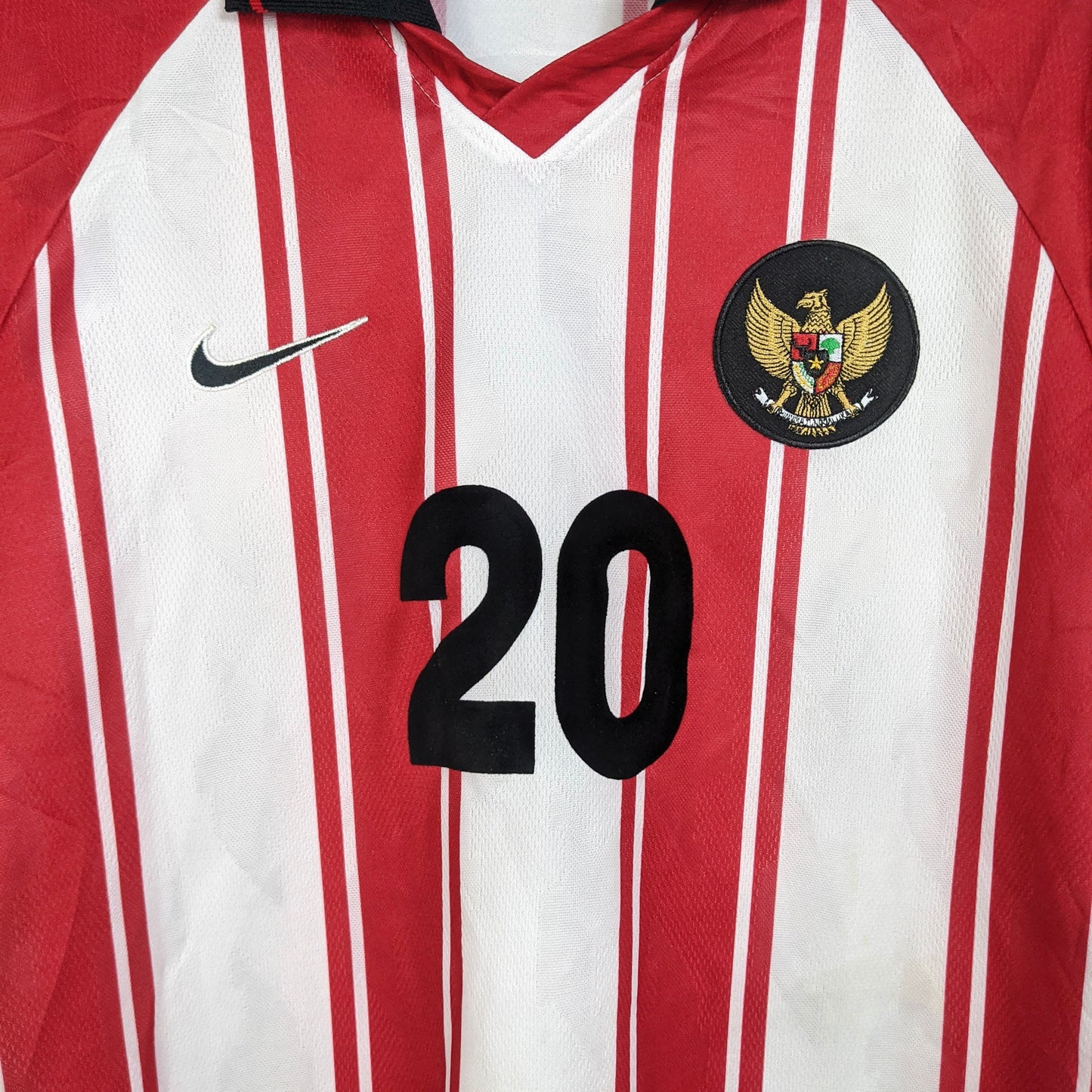 Original Indonesia 2003 Home - Bambang Pamungkas #20 Size M
