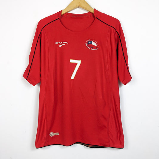 Original Chile 2010 Home - Sanchez #7 Size M