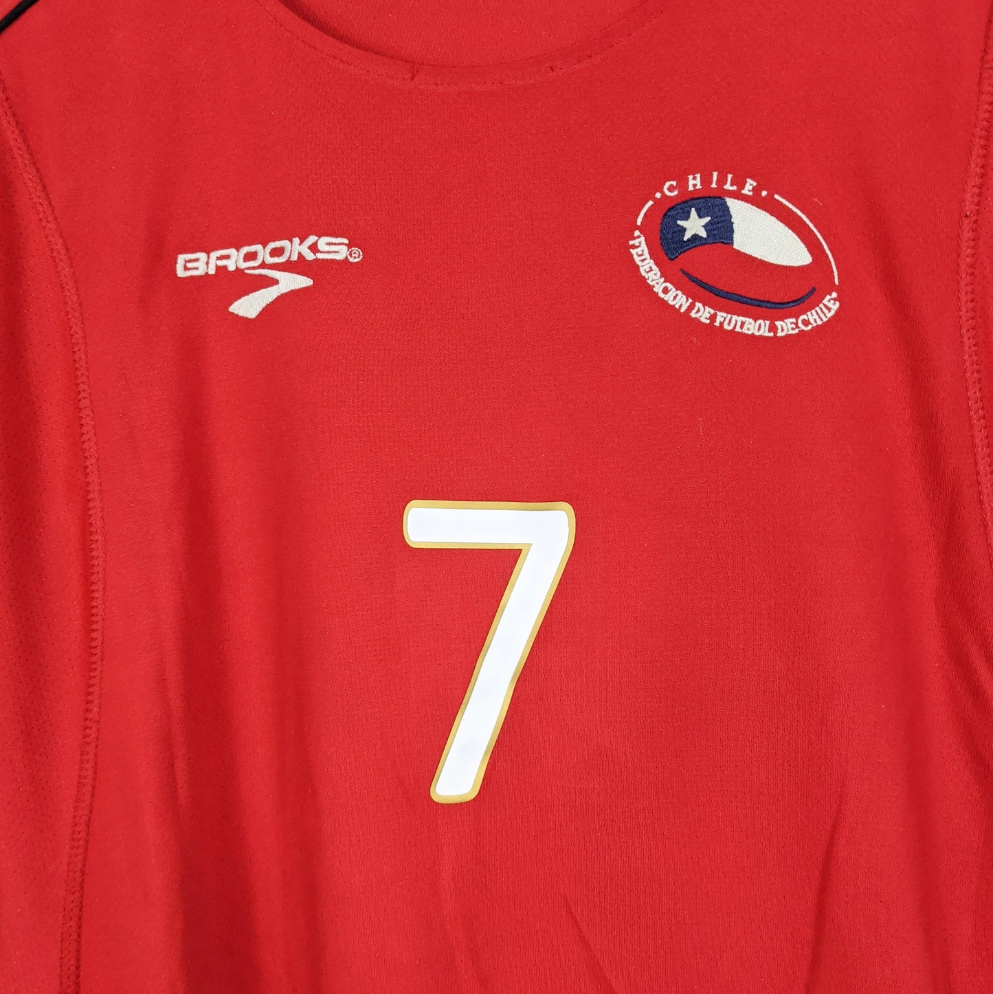 Original Chile 2010 Home - Sanchez #7 Size M