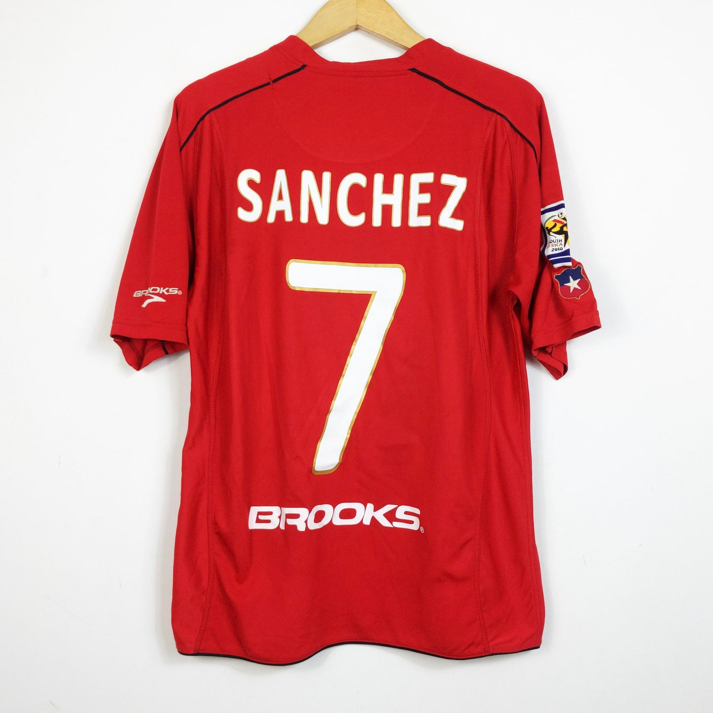 Original Chile 2010 Home - Sanchez #7 Size M