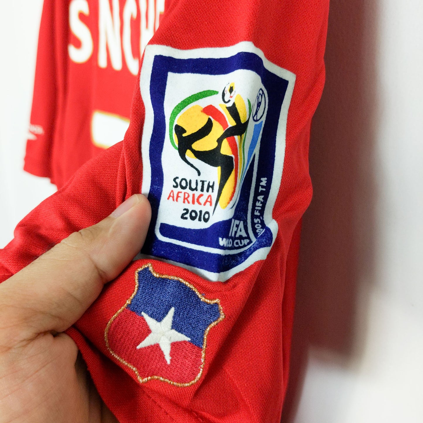 Original Chile 2010 Home - Sanchez #7 Size M