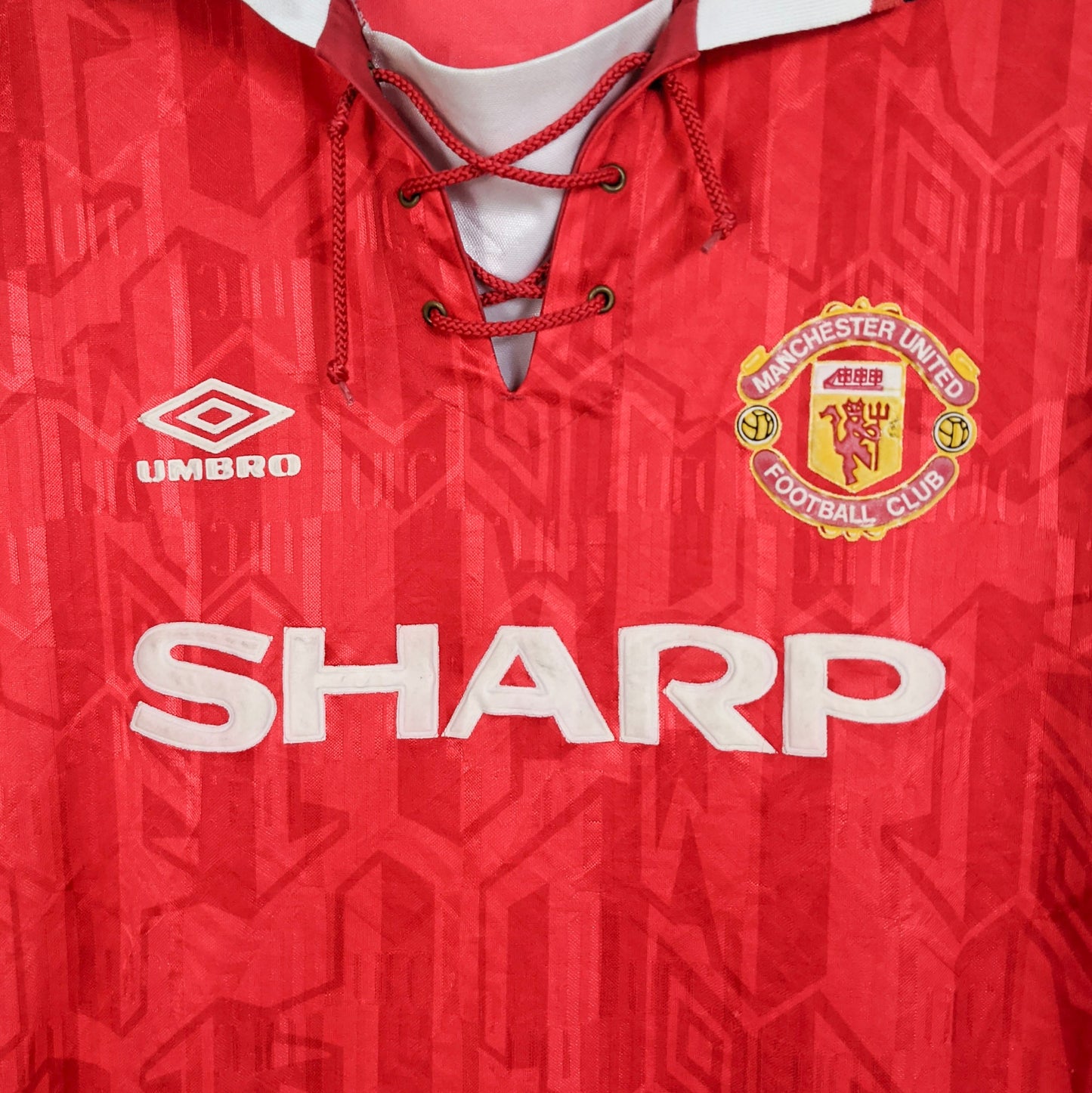 Original Manchester United 1992/94 Home - Cantona #7 Size L