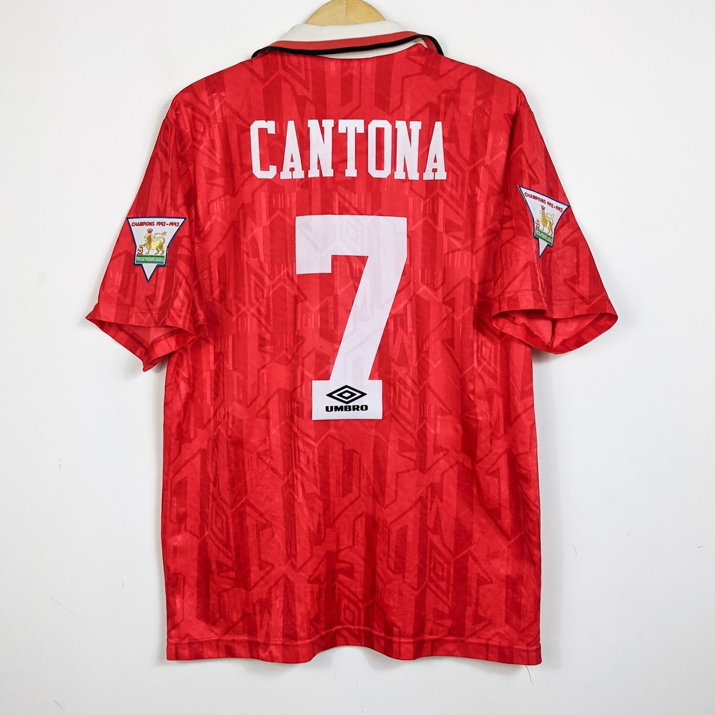 Original Manchester United 1992/94 Home - Cantona #7 Size L