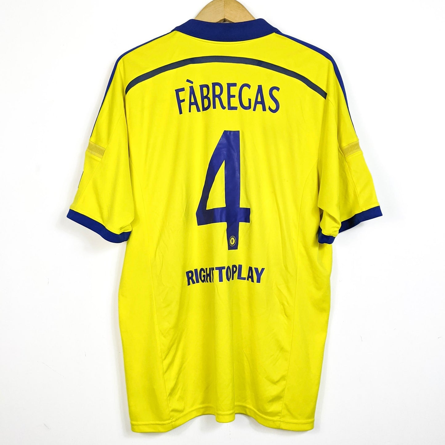 Original Chelsea 2014/15 Away - Fabregas #4 Size XL