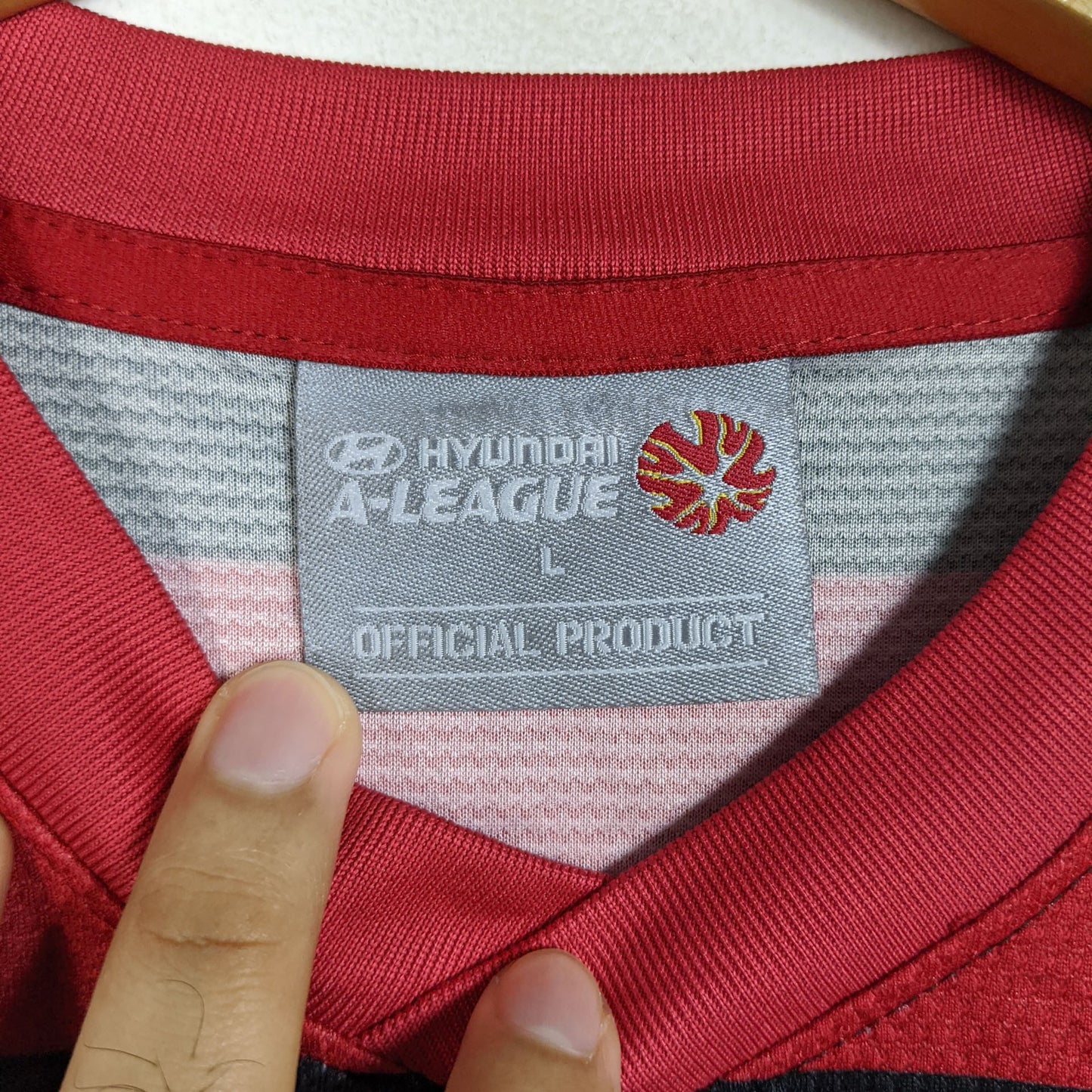 Original Western Sydney 2014/15 Home - Shinji #21 Size L