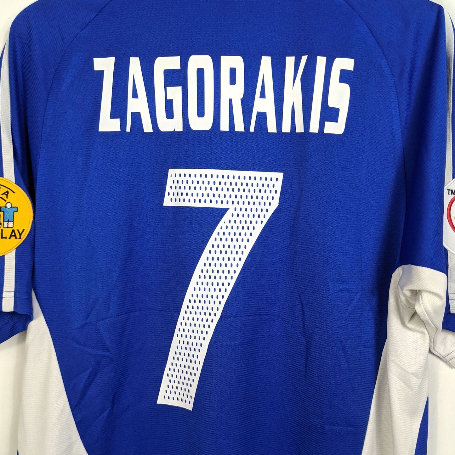 Original Greece 2004 Home - Zagorakis #7 Size L