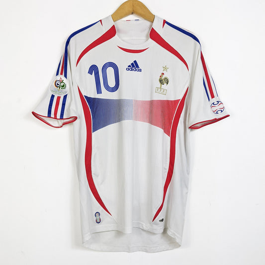 Original France 2006 Away - Zidane #10 Size L