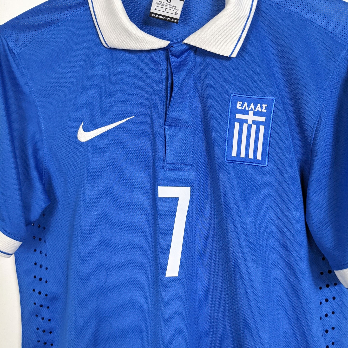 Original Greece 2014 Away - Samaras #7 Size S (Player Issue)