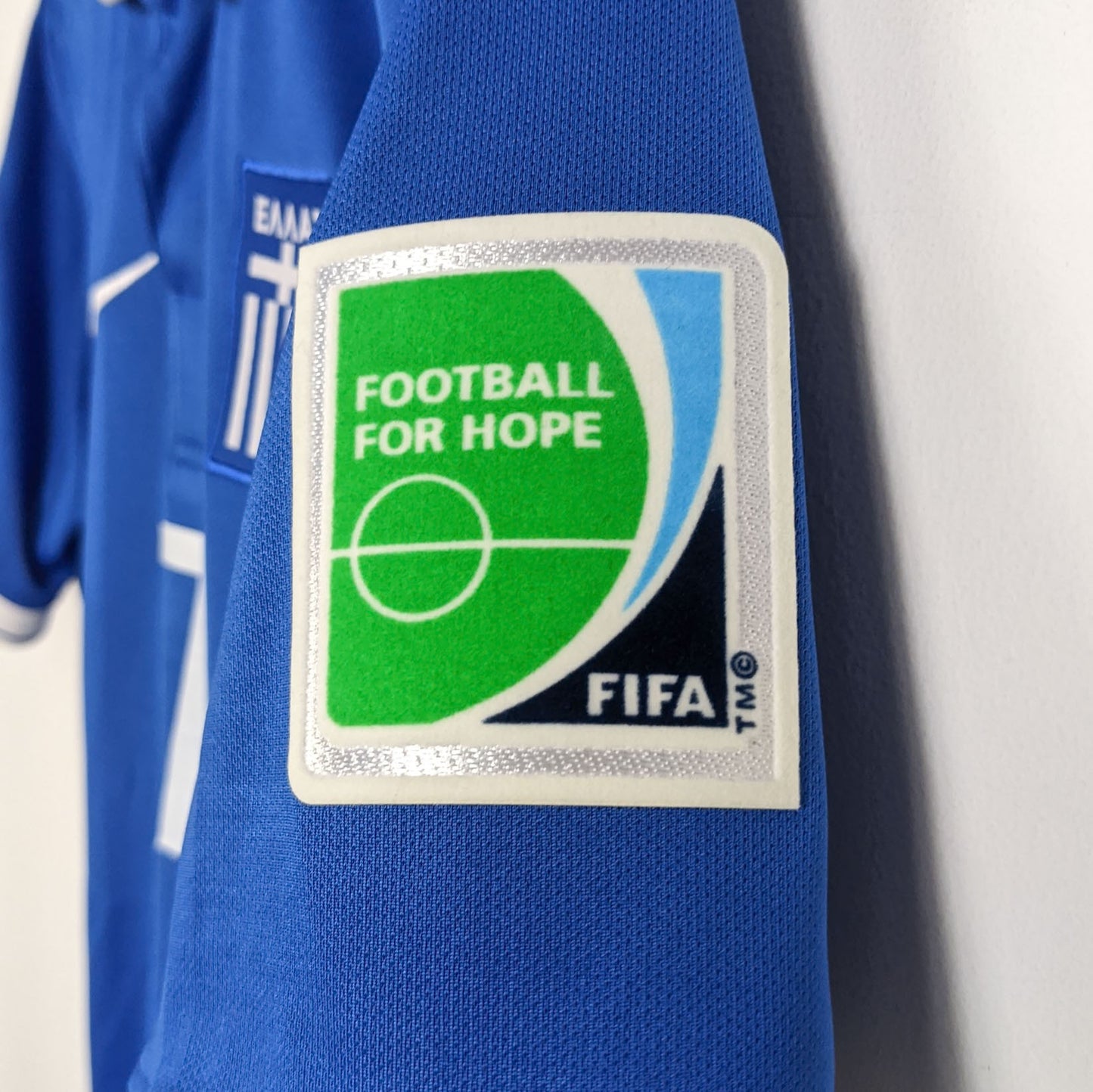 Original Greece 2014 Away - Samaras #7 Size S (Player Issue)