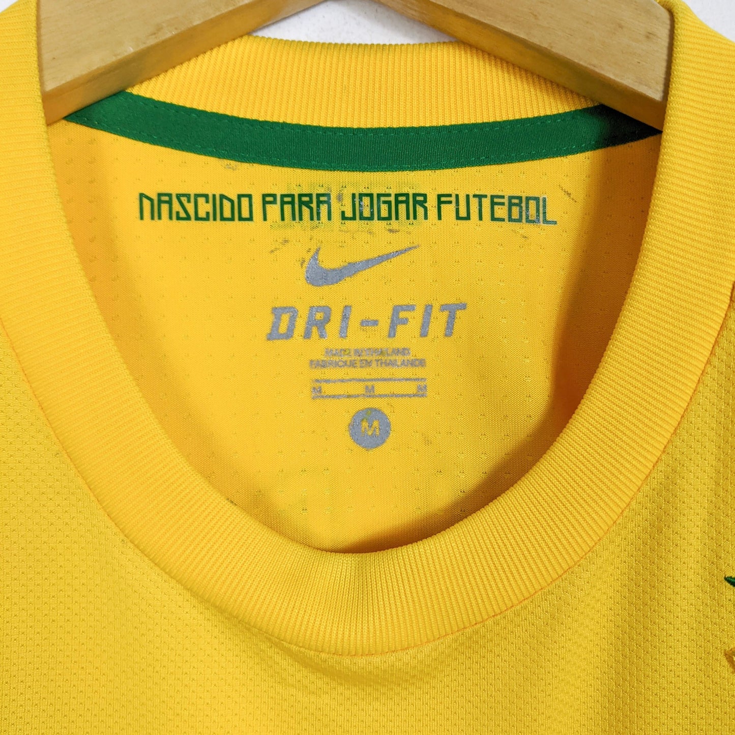 Original Brazil 2011/12 Home - Ronaldinho #10 Size M