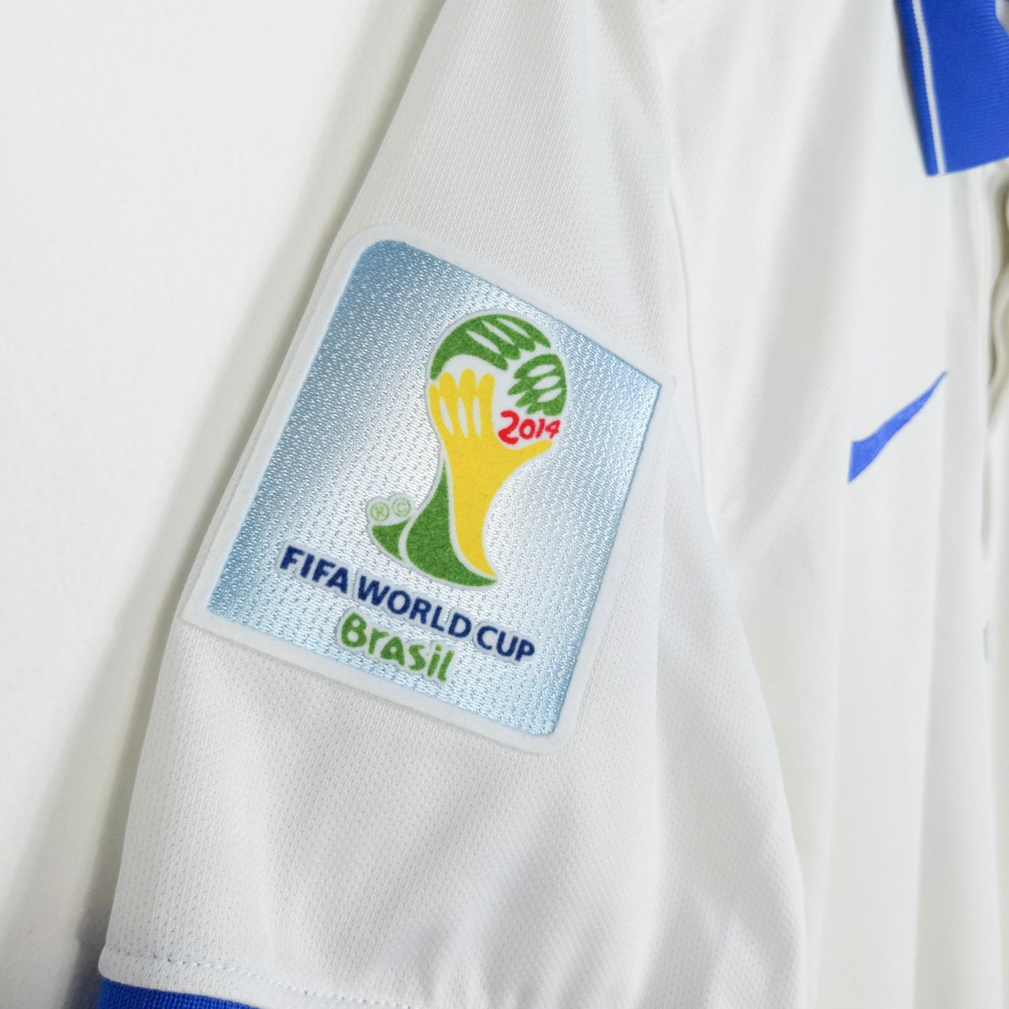 Original Greece 2014 Home - Samaras #7 Size S (Player Issue)