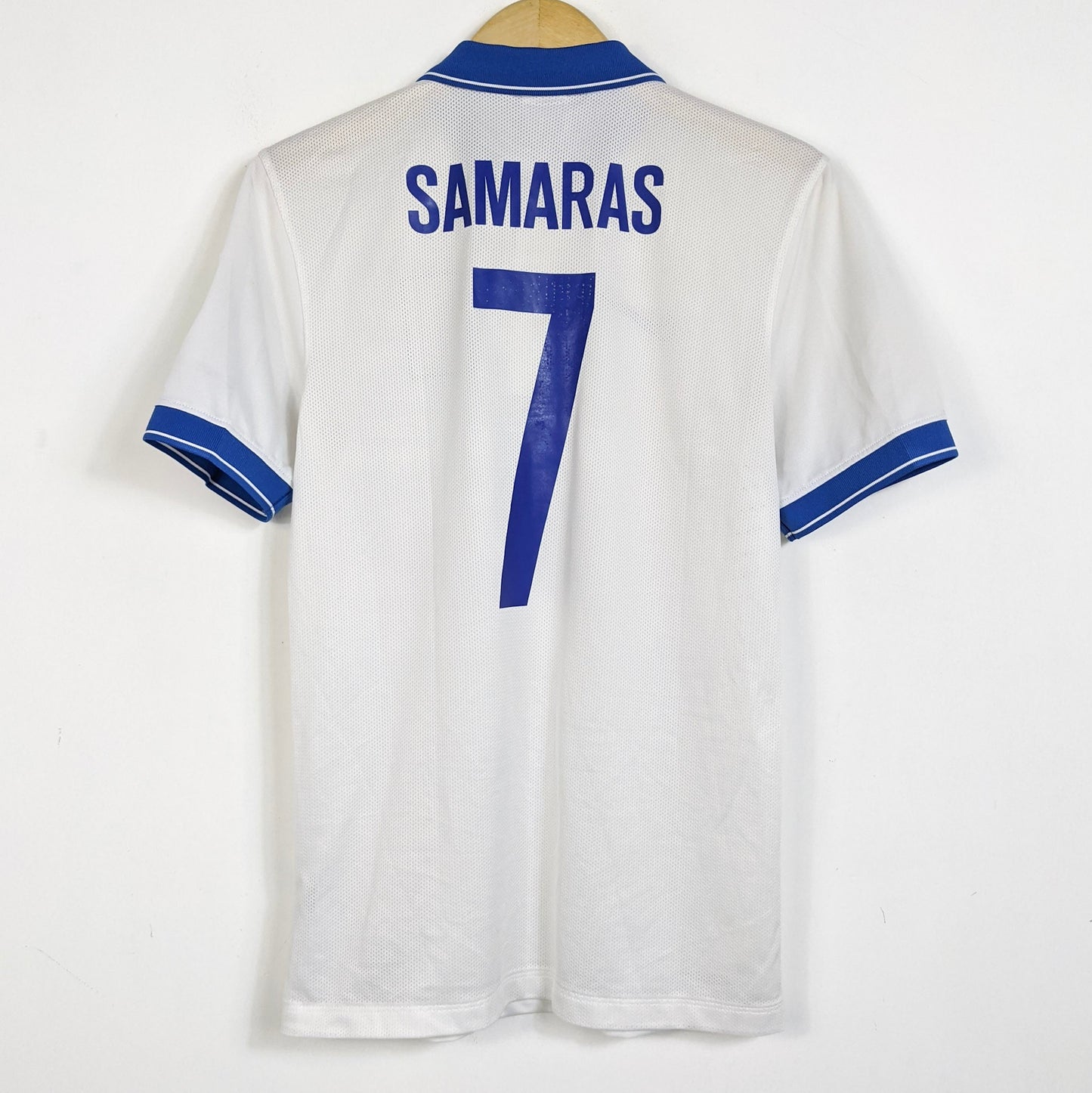 Original Greece 2014 Home - Samaras #7 Size S (Player Issue)