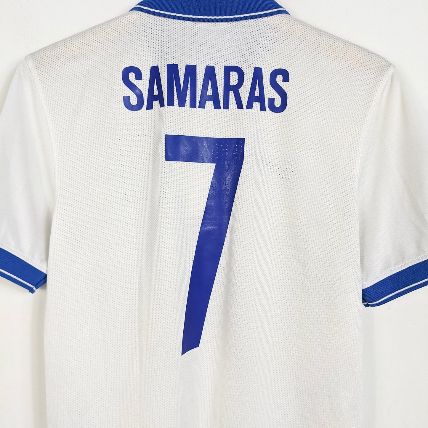 Original Greece 2014 Home - Samaras #7 Size S (Player Issue)