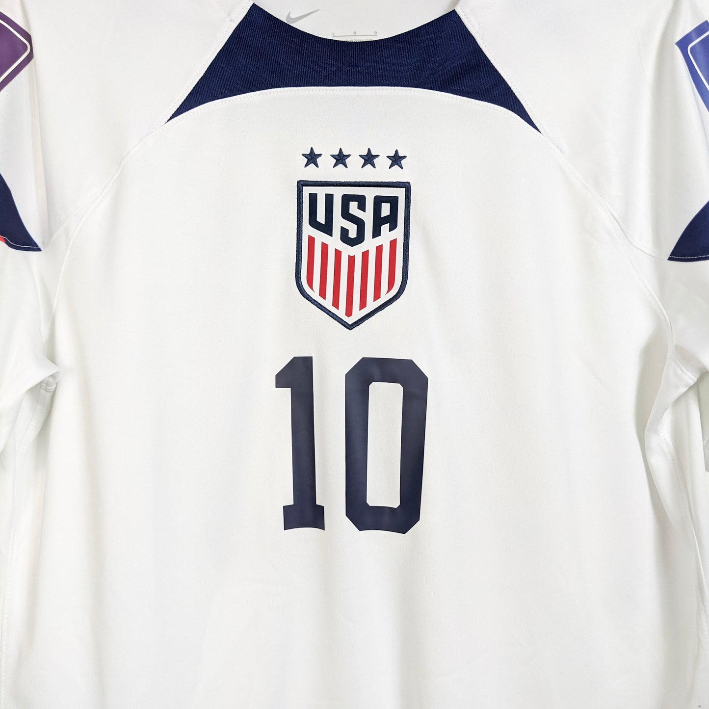 Original USA 2022 Home - Pulisic #10 Size L