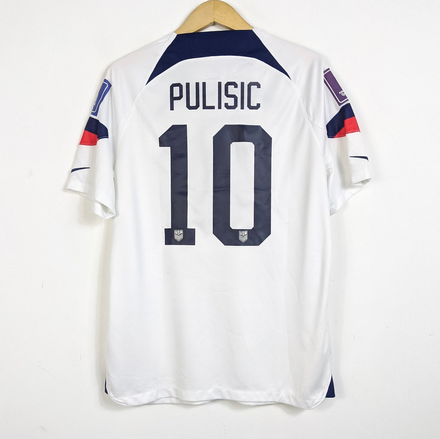 Original USA 2022 Home - Pulisic #10 Size L