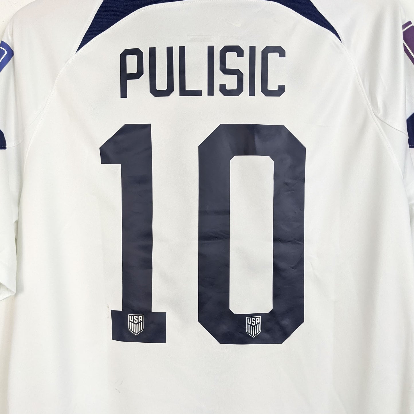 Original USA 2022 Home - Pulisic #10 Size L