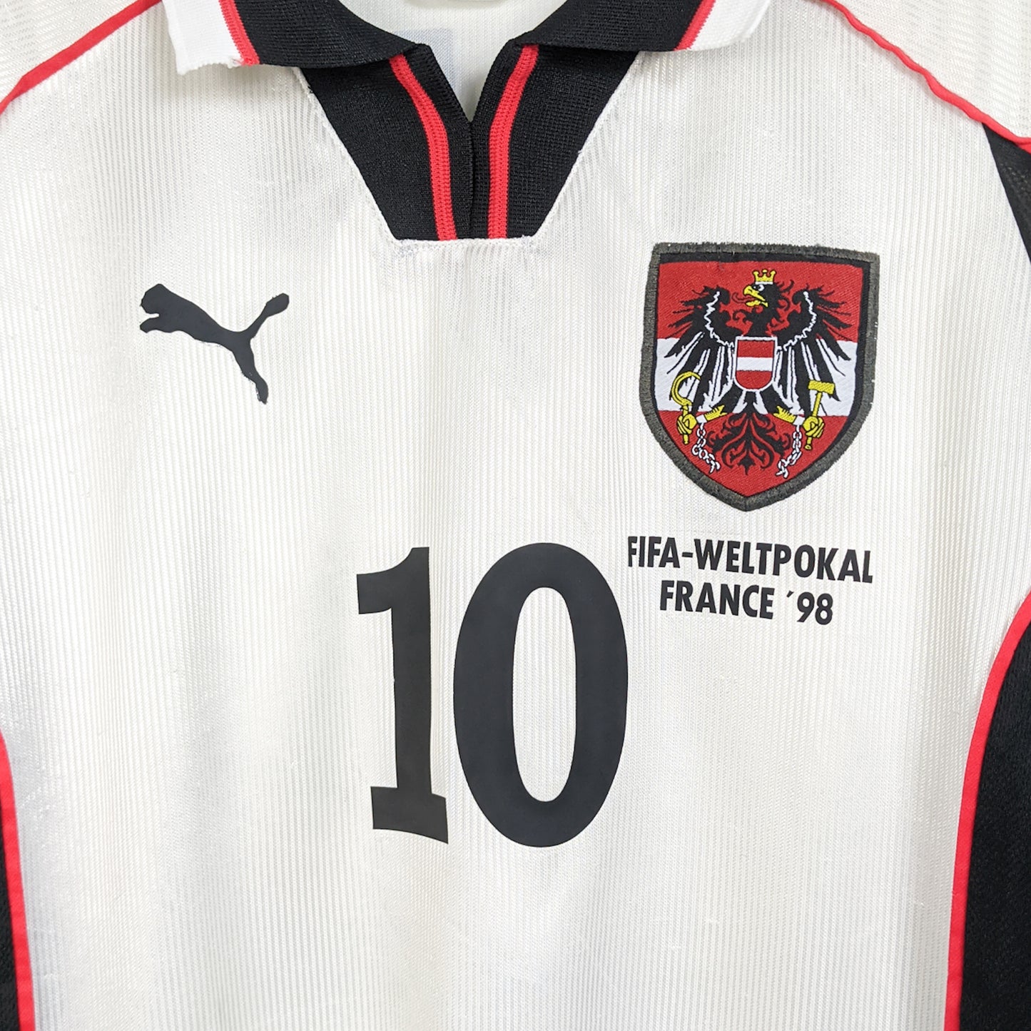 Original Austria 1998 Home - Herzog #10 Size fit L