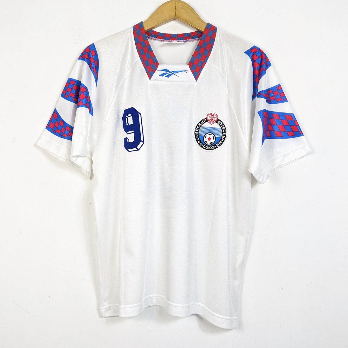 Original Russia 1994 Home - Salenko #9 Size L