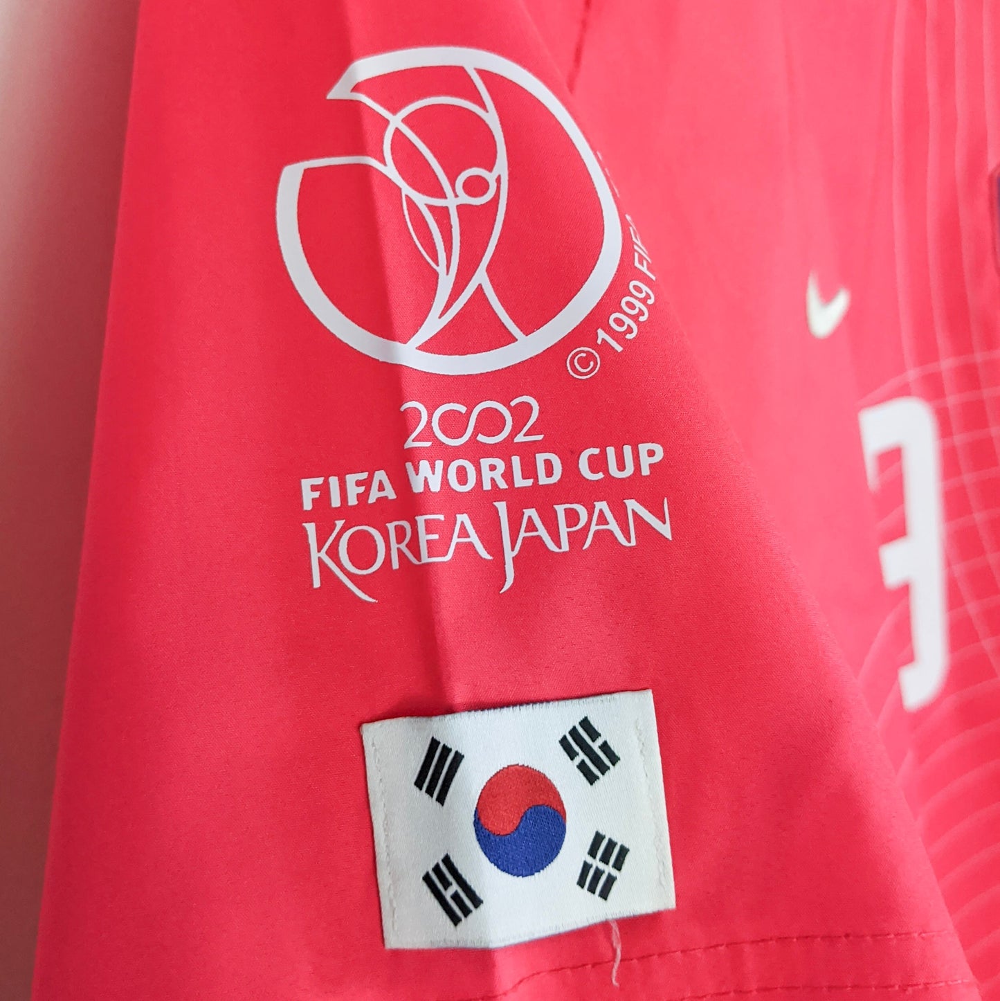 Original South Korea 2002 Home - J H Ahn #19 Size M