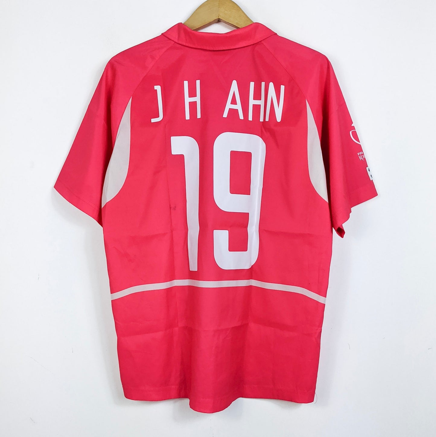 Original South Korea 2002 Home - J H Ahn #19 Size M