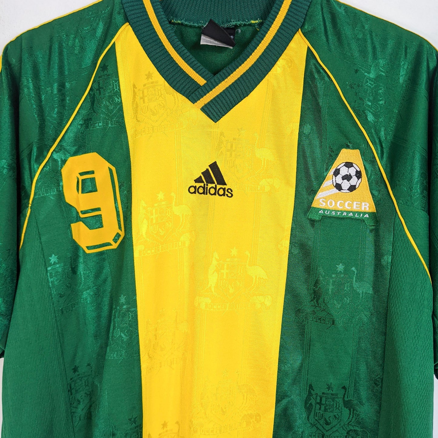 Original Australia 1998/00 Home - Viduka #9 Size M fit L