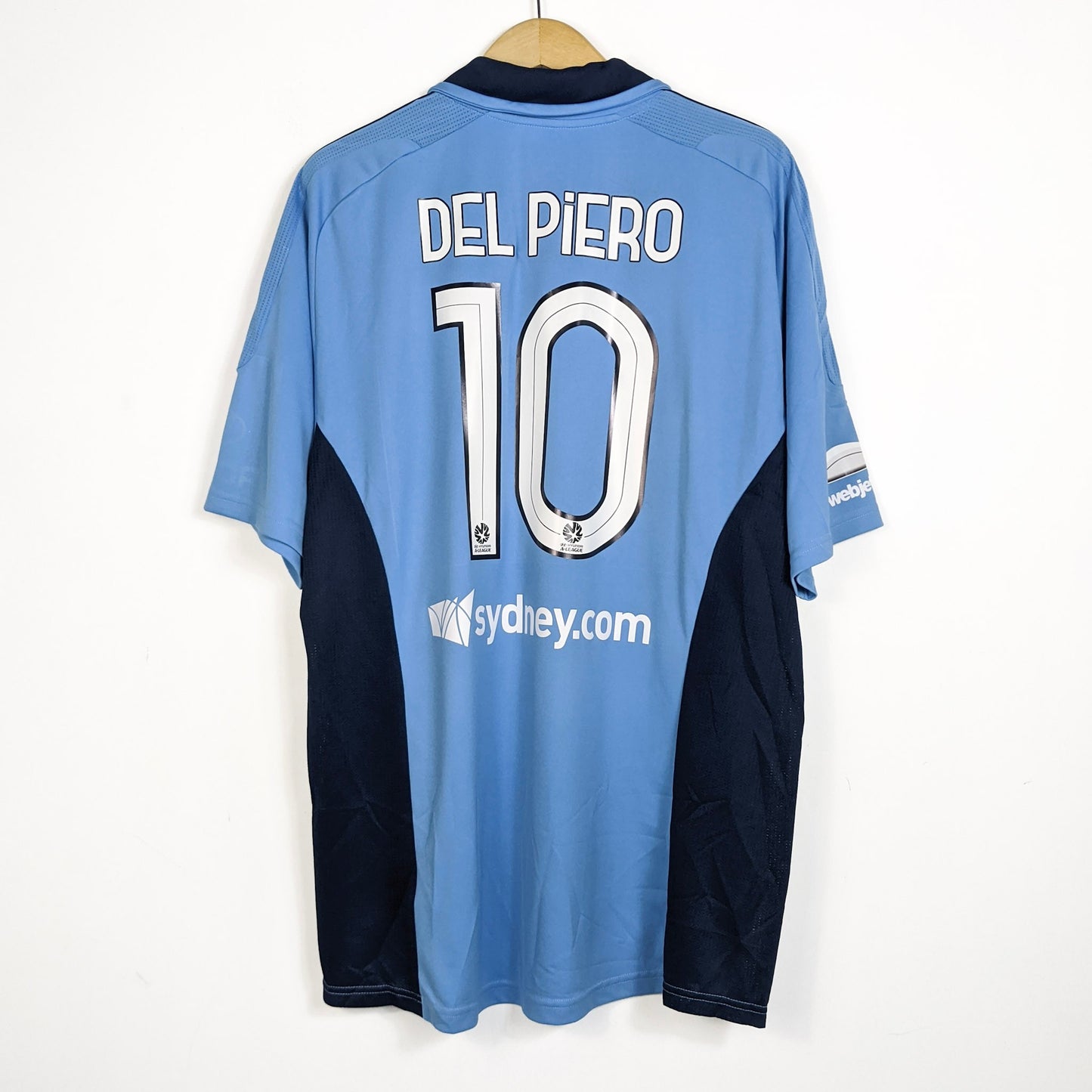Original Sydney FC 2012/13 Home - Del Piero #10 Size XL (Bnwt)