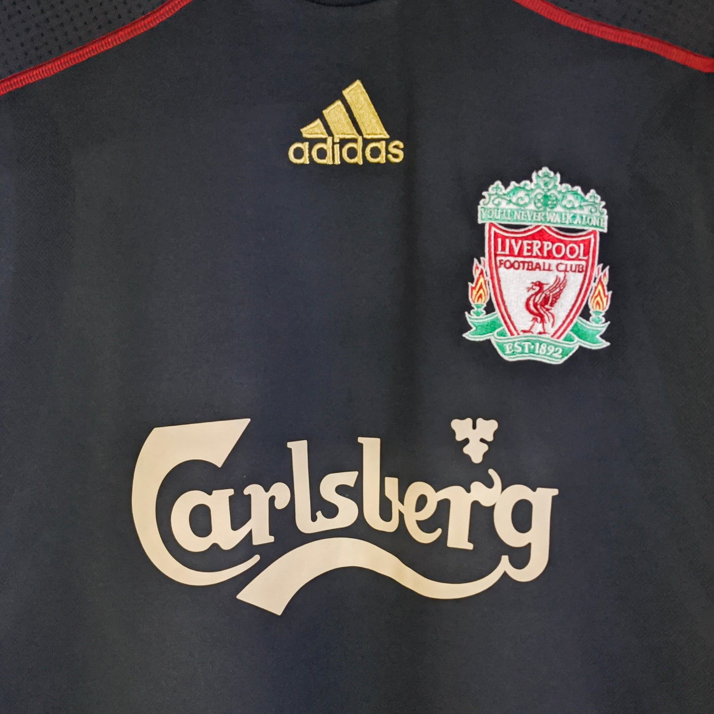 Original Liverpool 2009/10 Away - Gerrard #8 Size M
