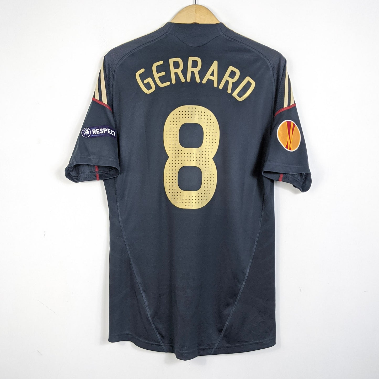 Original Liverpool 2009/10 Away - Gerrard #8 Size M